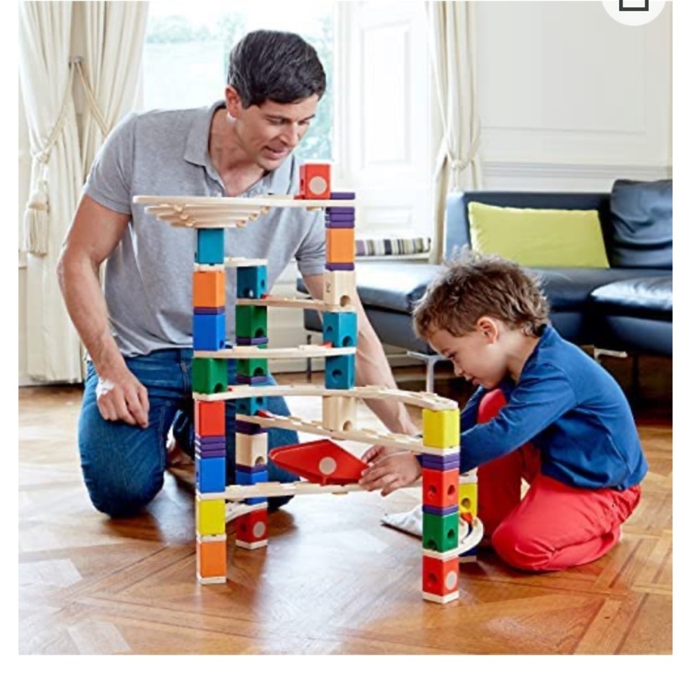 COPY - Hape Quadrilla Wooden Marble Run